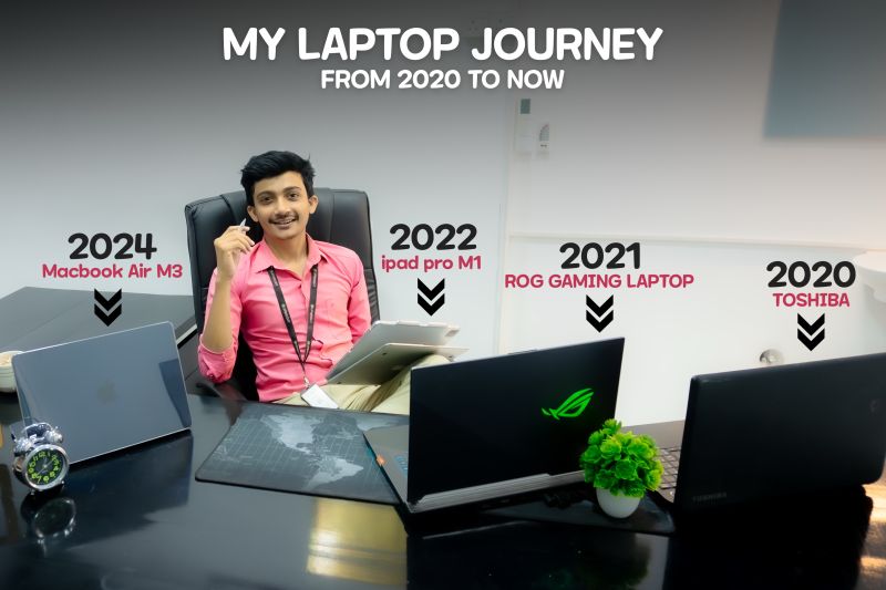 From $25 to MacBook M3 in Just 4 Years!