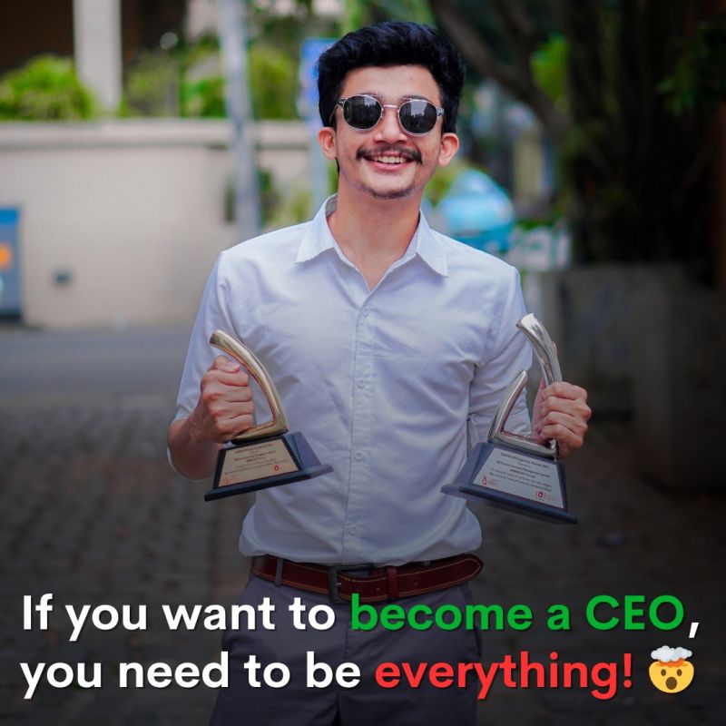 If You Want To Become A CEO | You Need To Be Everything! 🤯