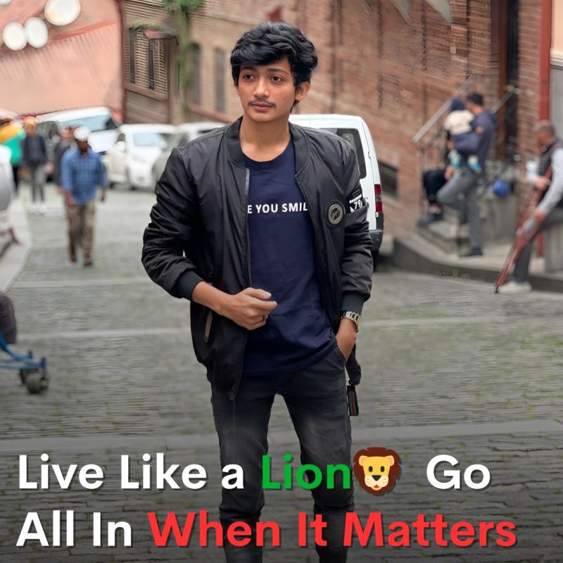 Live Like a Lion: Go All In When It Matters