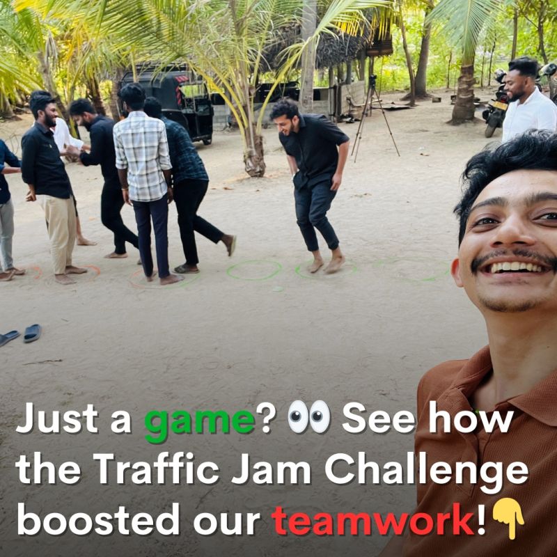 Team Growth with the Traffic Jam Game